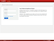Tablet Screenshot of outpatient.compumed.com.my